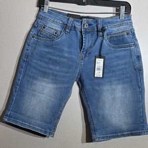Kenneth Cole Blue Denim Shorts